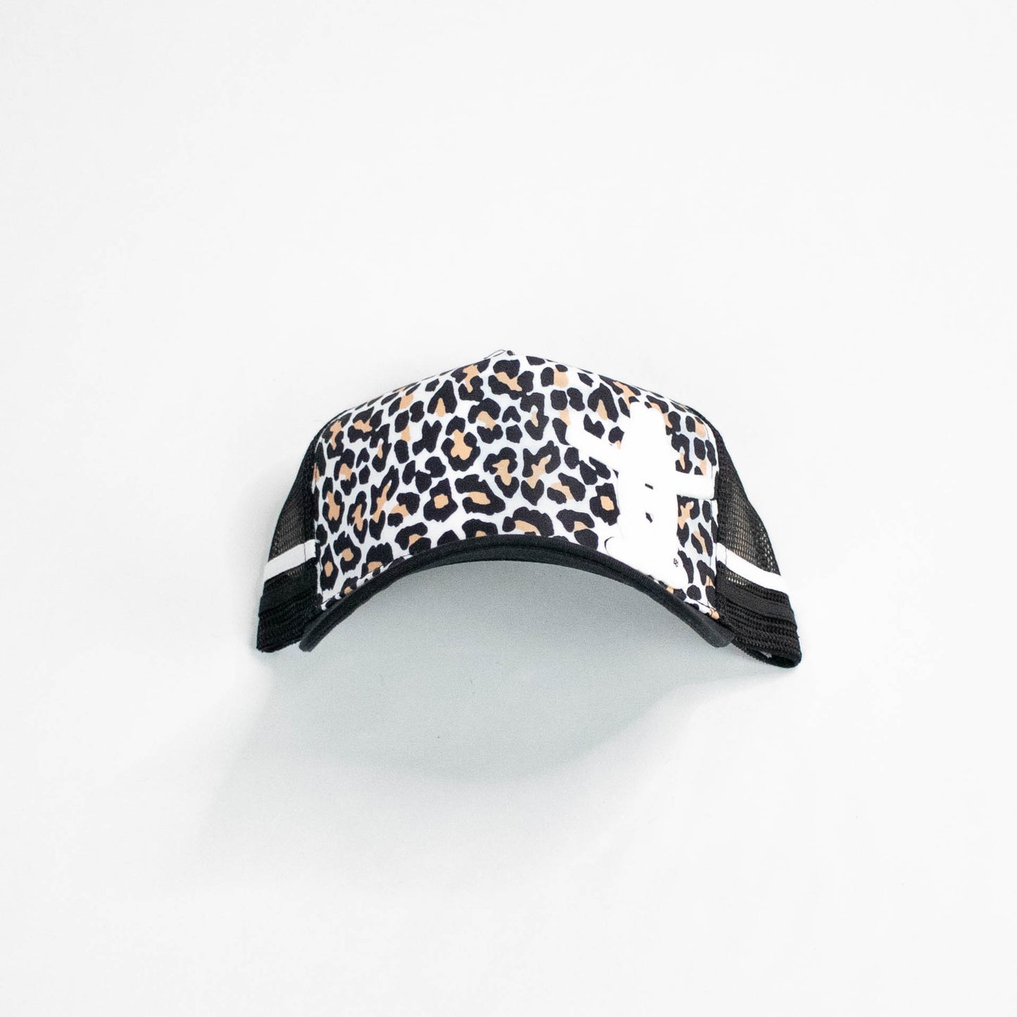 Leopard Cap w/White Chenille H