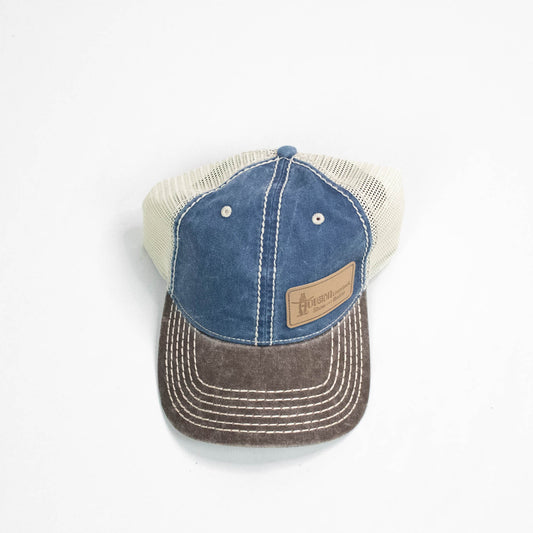 Washed Navy Cap