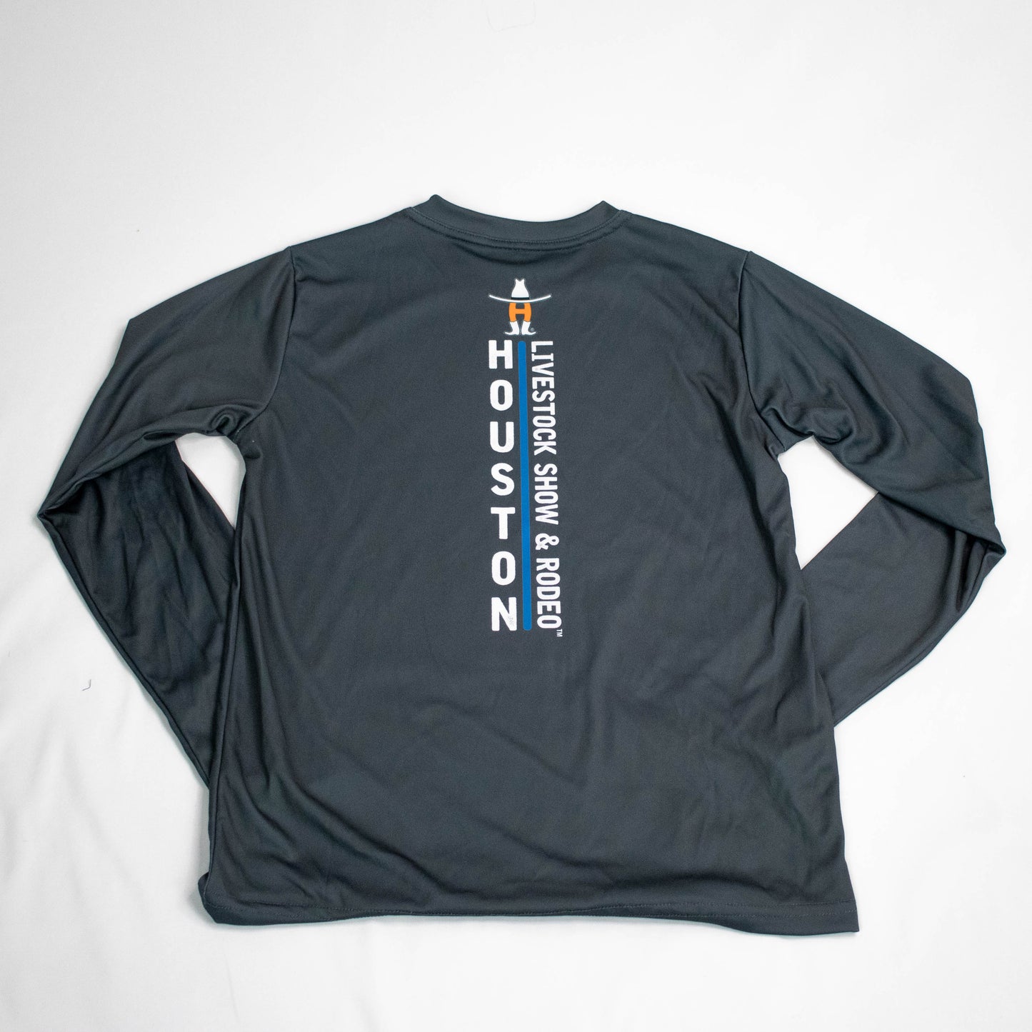 Charcoal LS Sports Tee-Youth