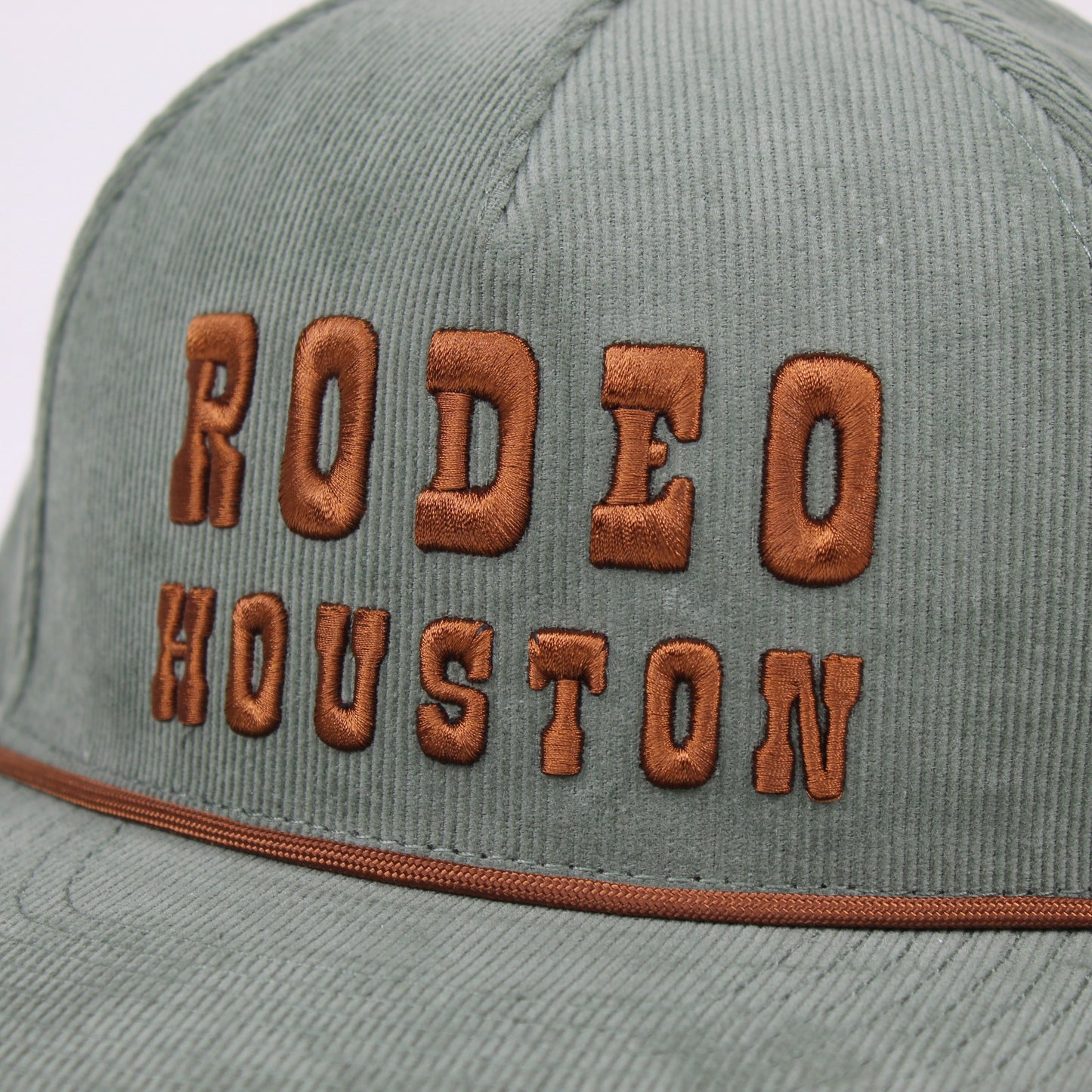 Howdy Corduroy Snapback - Olive