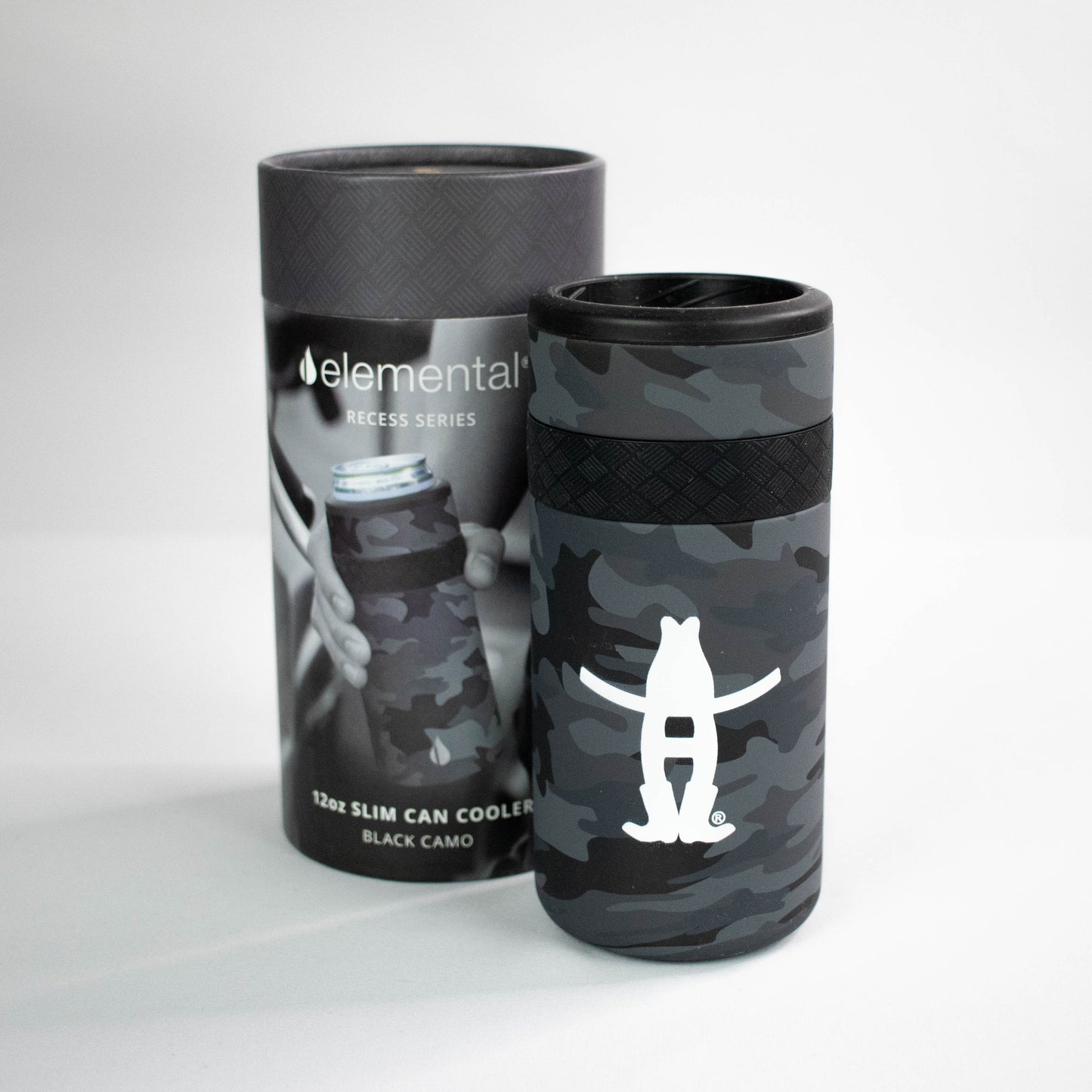 Slim Stainless Can Cooler Camo