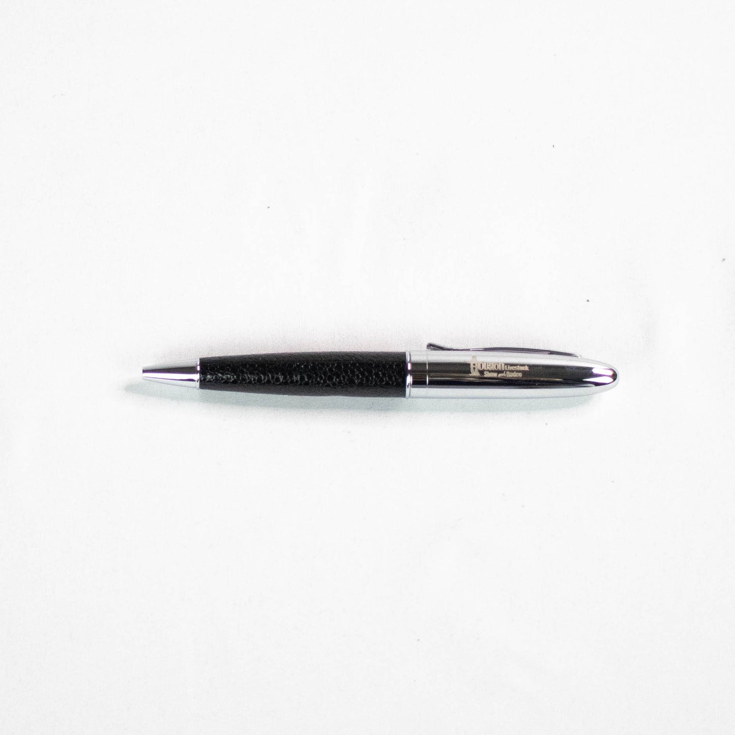 Faux Leather Pen w/Cylinder Case