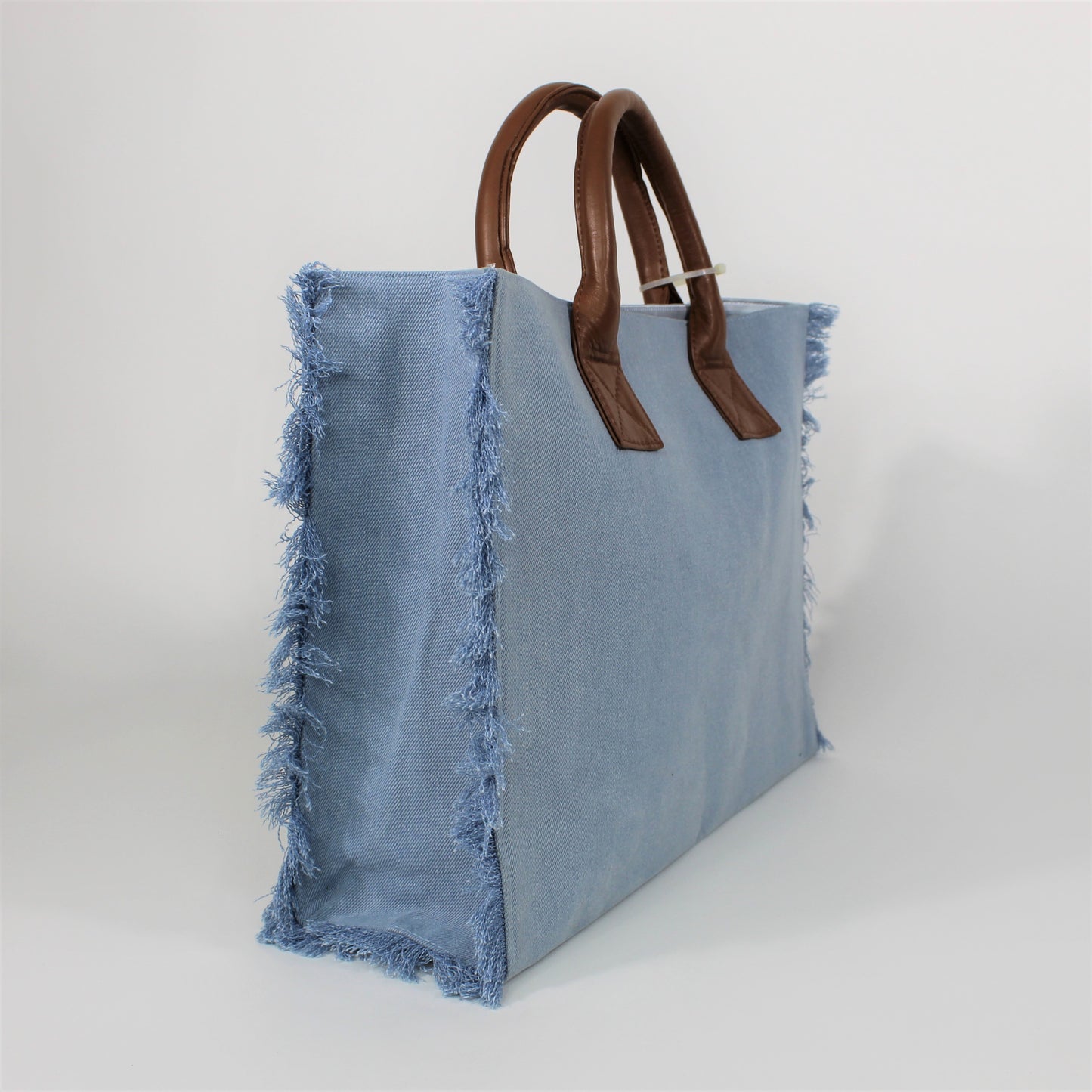 Howdy Beaded Denim Tote