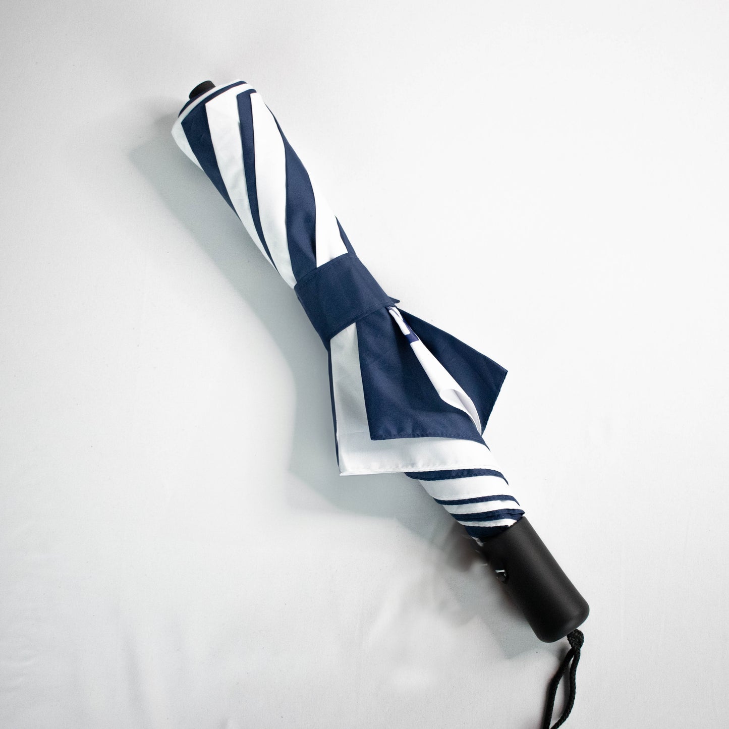 Umbrella Small Folding Navy/White