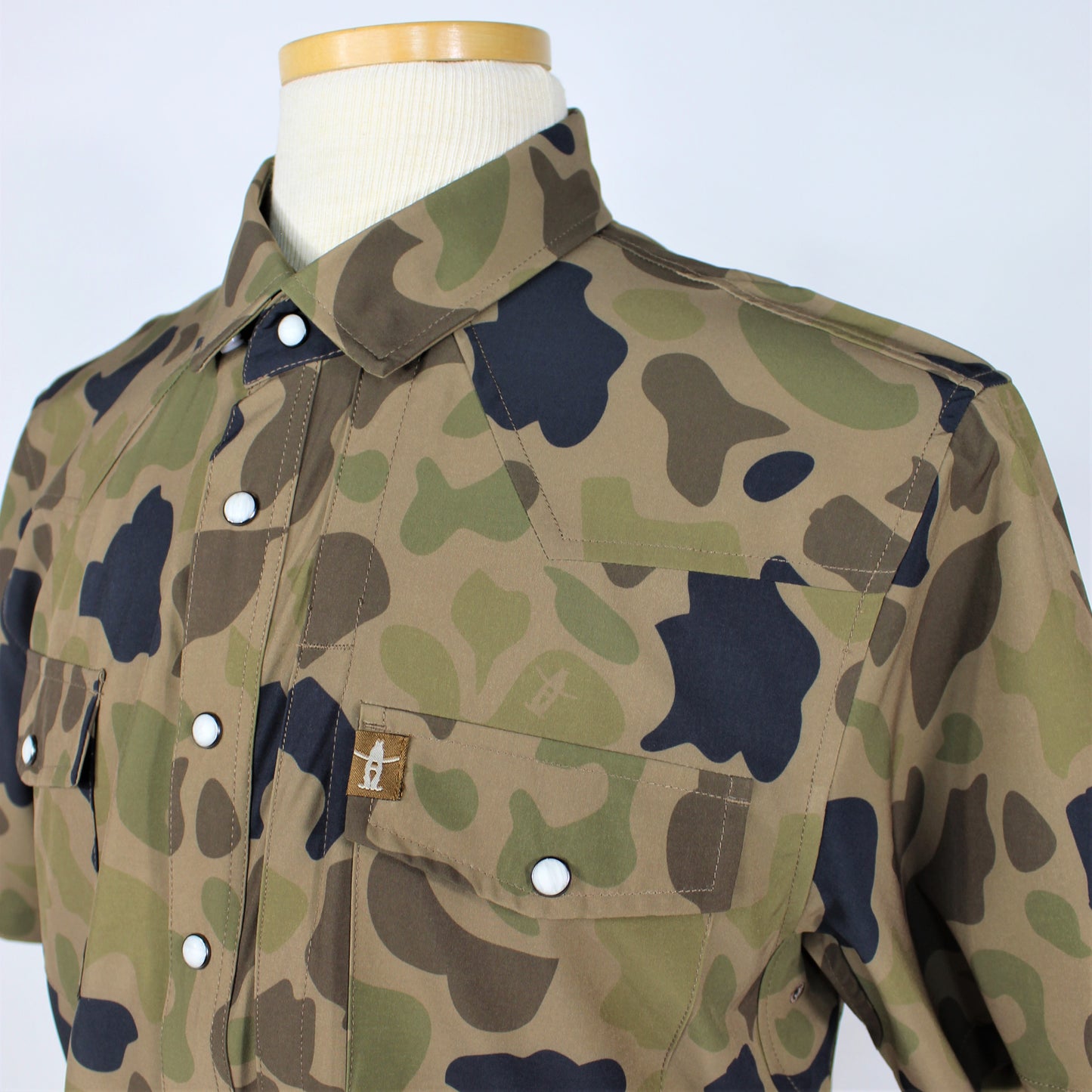 Performance S/S Pearl Snap - Camo