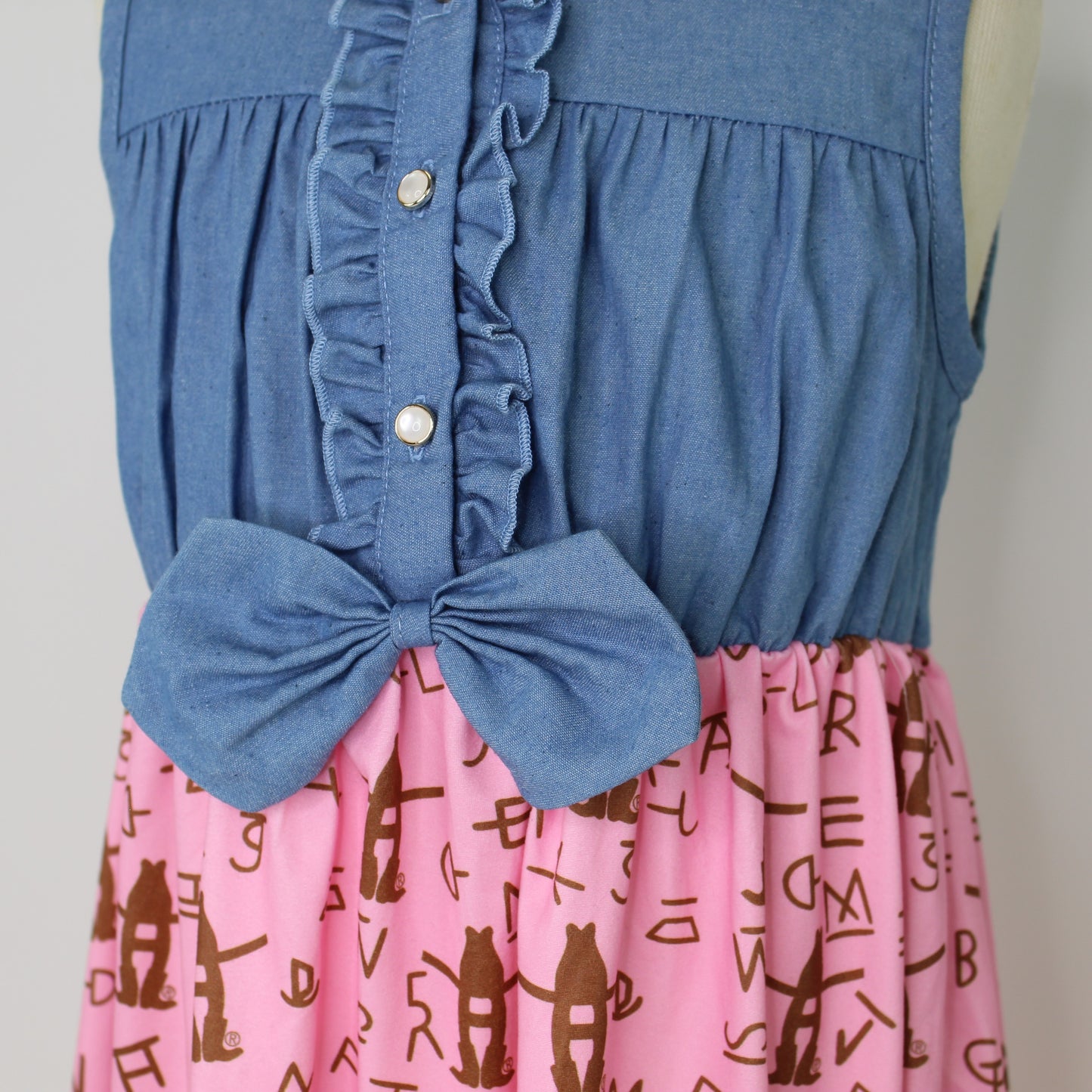 Youth Denim and Pink Dress