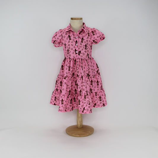 Youth Pink Flow Dress