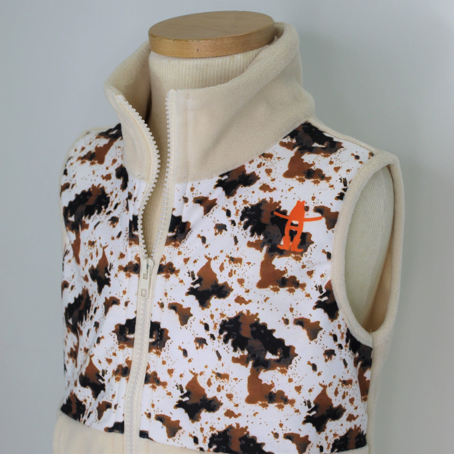 Youth Cow Print Vest