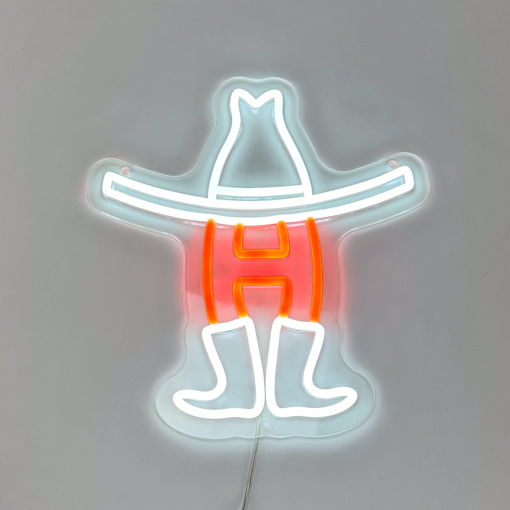Howdy Neon Sign โ Houston Livestock Show and Rodeoโข