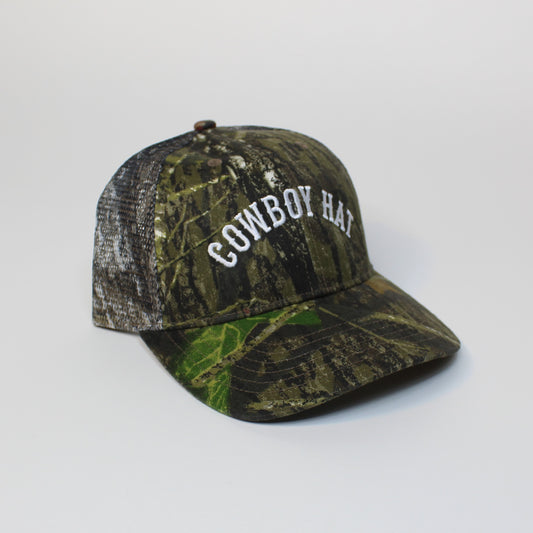 Camo Cowboy Snapback Cap