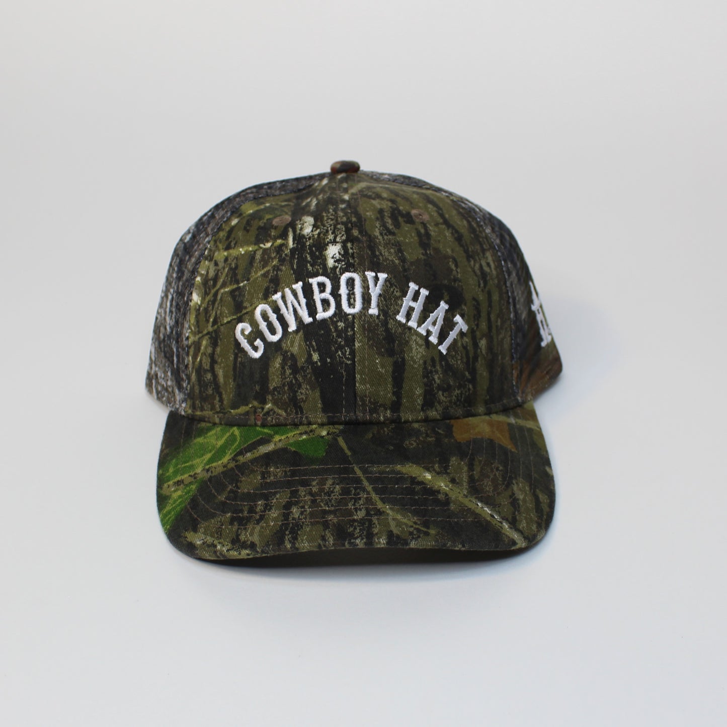 Camo Cowboy Snapback Cap