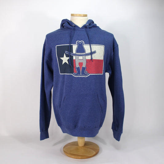TX Flag Bow-H Hoodie - Blue