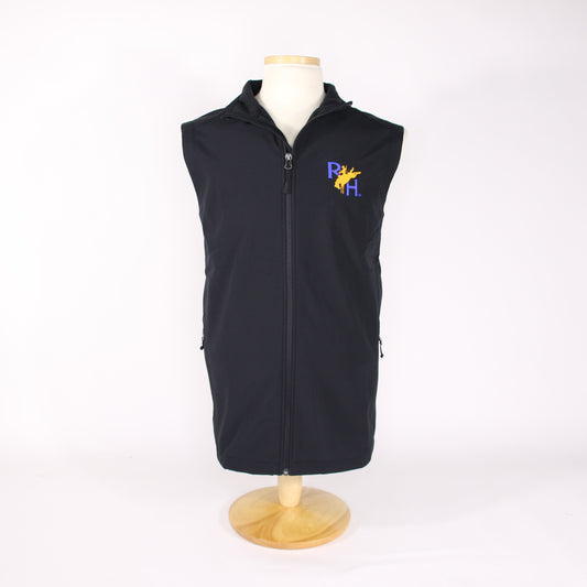 Mens RH Bronc Vest - Black