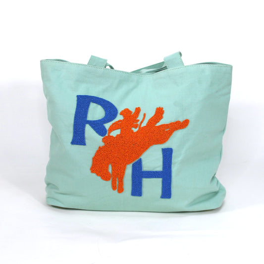 RH Bronc Tote - Turquoise