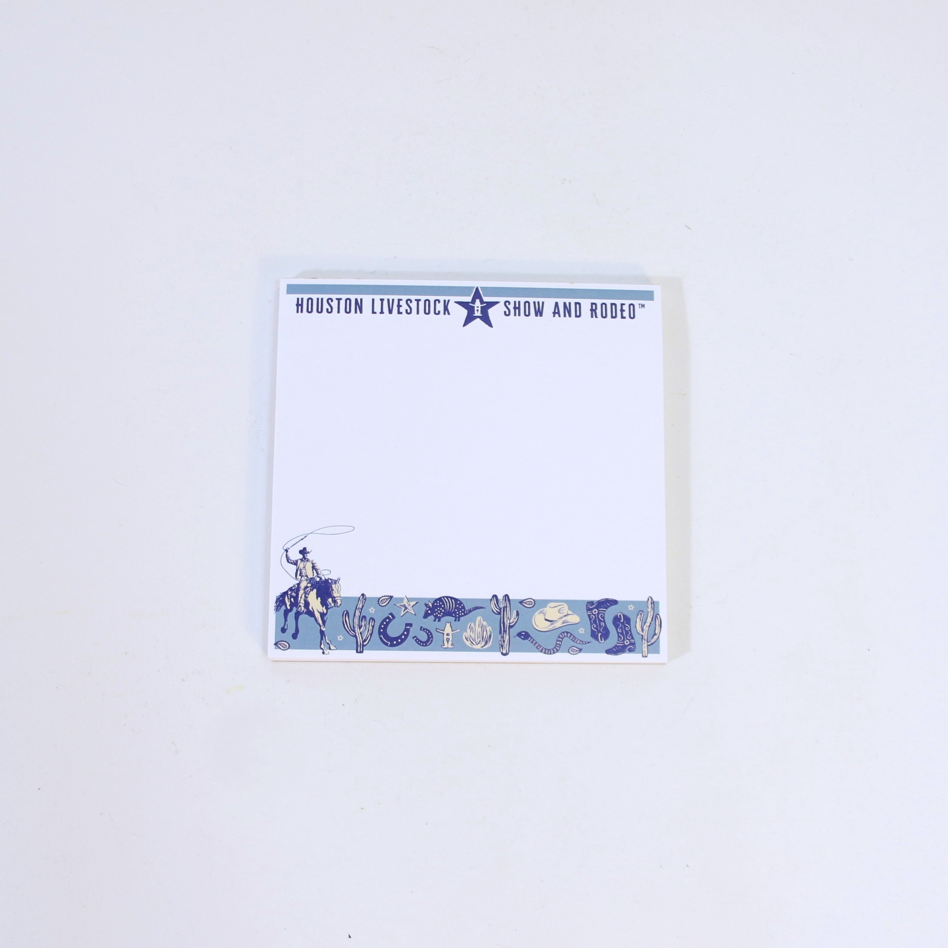 HLSR Western Notepad - Square – Houston Livestock Show and Rodeo™