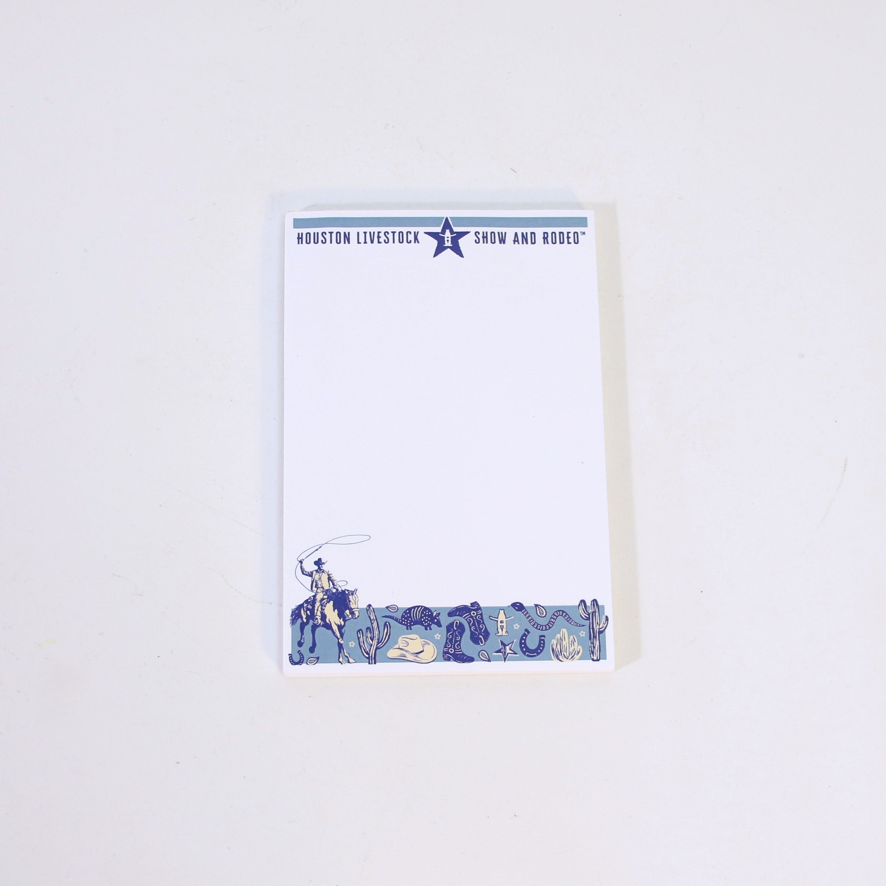 HLSR Western Notepad - Rectangle – Houston Livestock Show and Rodeo™