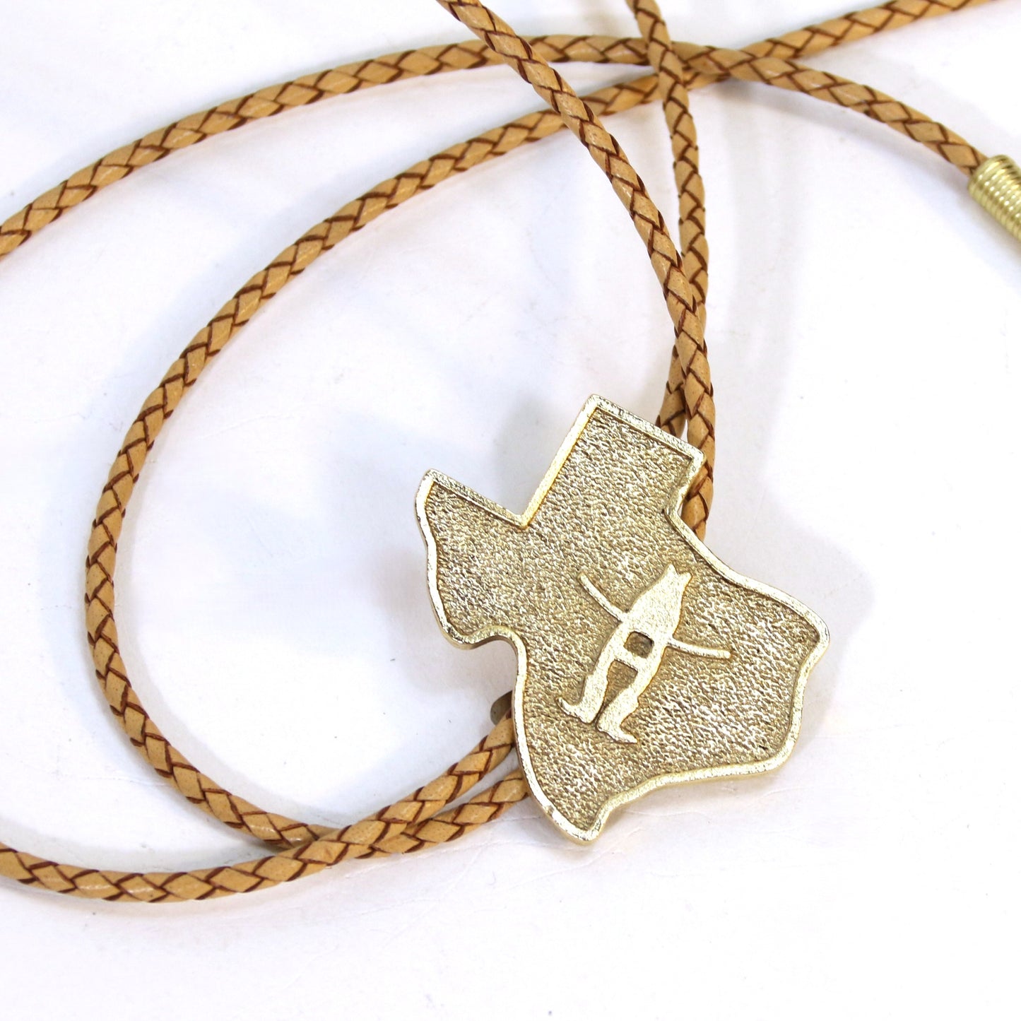 Ladies Texas Bow-H Bolo - Gold