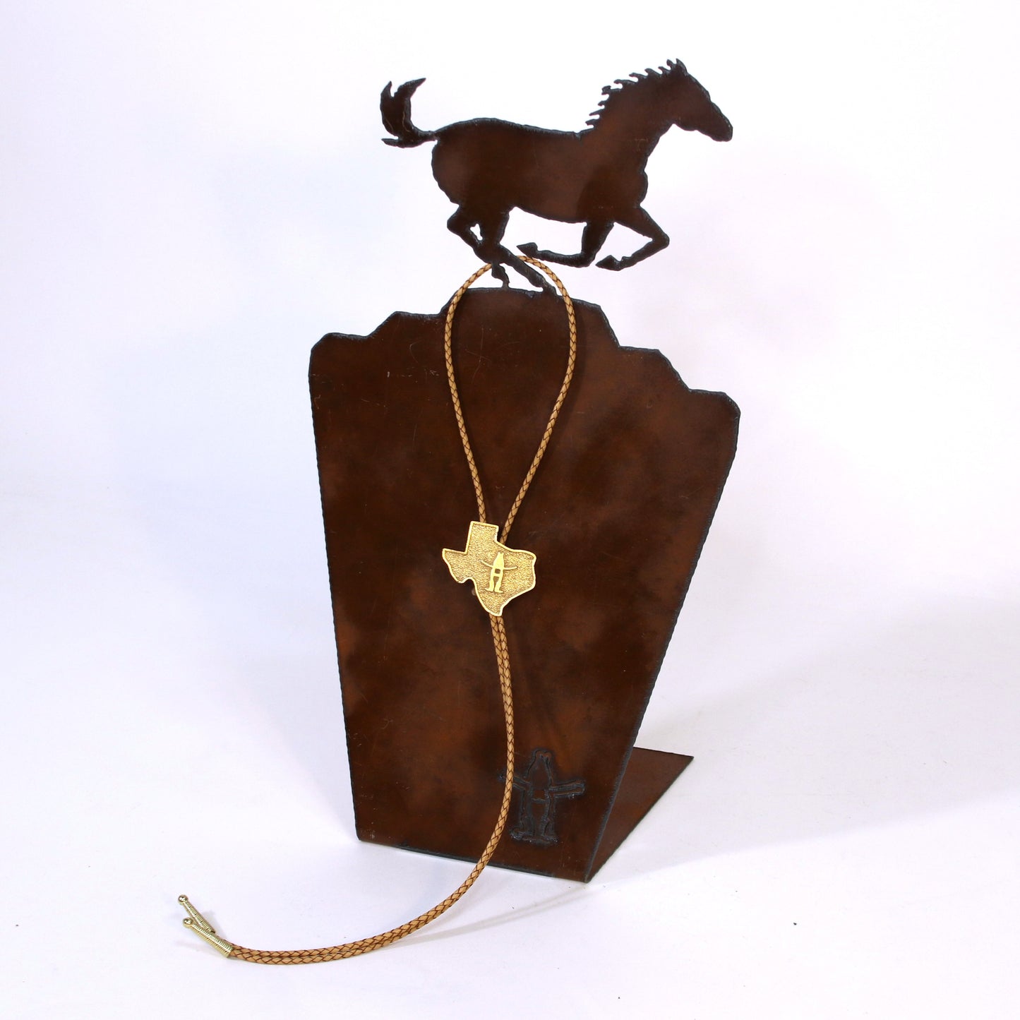 Ladies Texas Bow-H Bolo - Gold