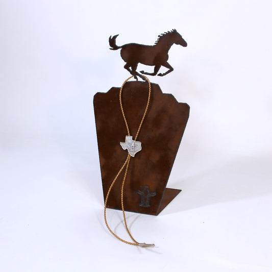 Ladies Texas Bow-H Bolo - Gold