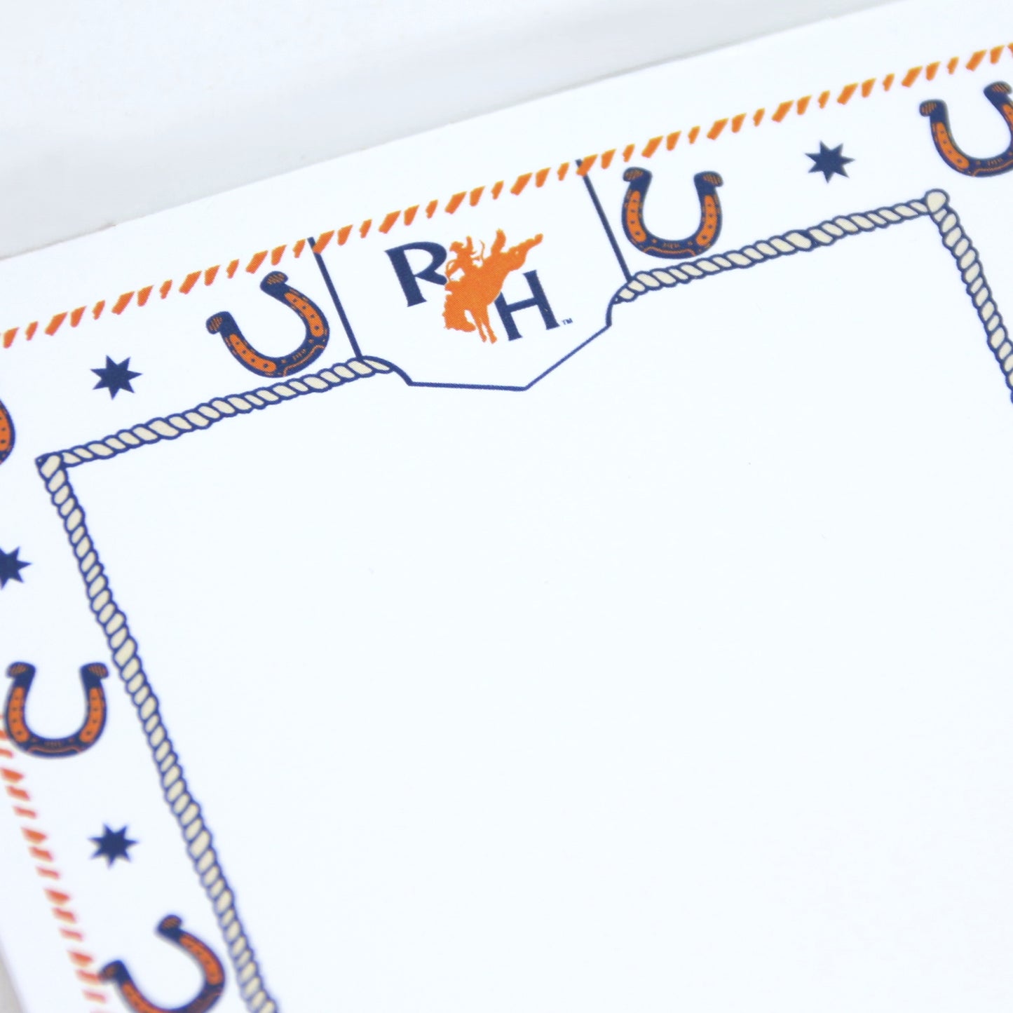 RH Bronc Notepad - Rectangle
