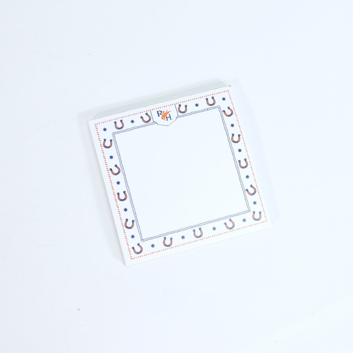 RH Bronc Notepad - Square