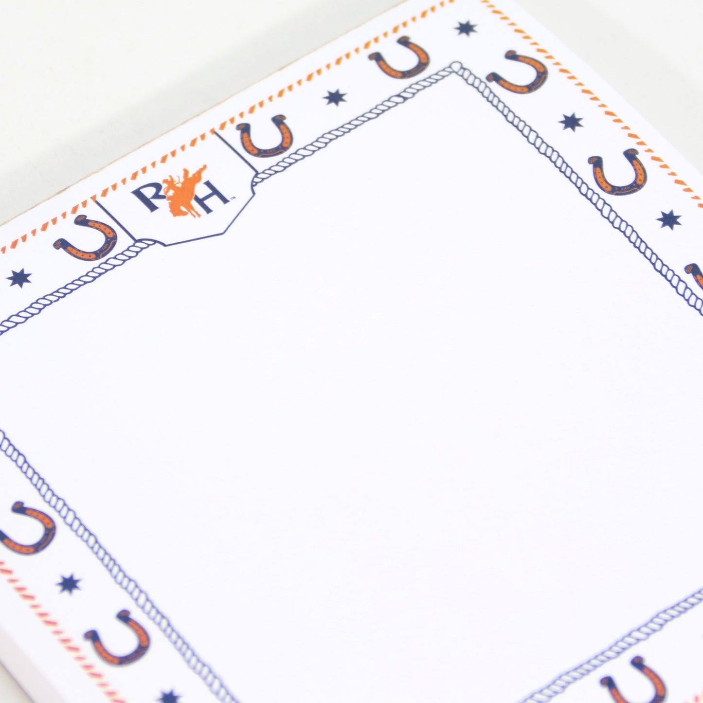 RH Bronc Notepad - Square