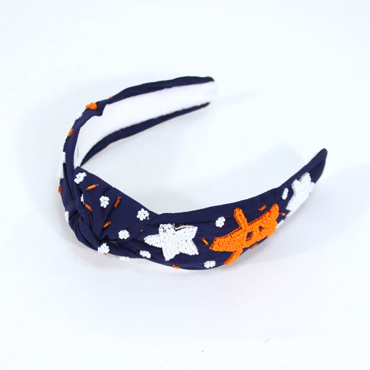 Bow-H and Stars Headband