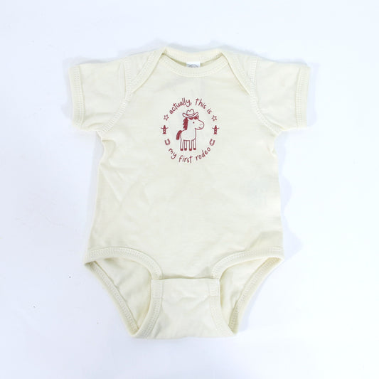 My First Rodeo Onesie