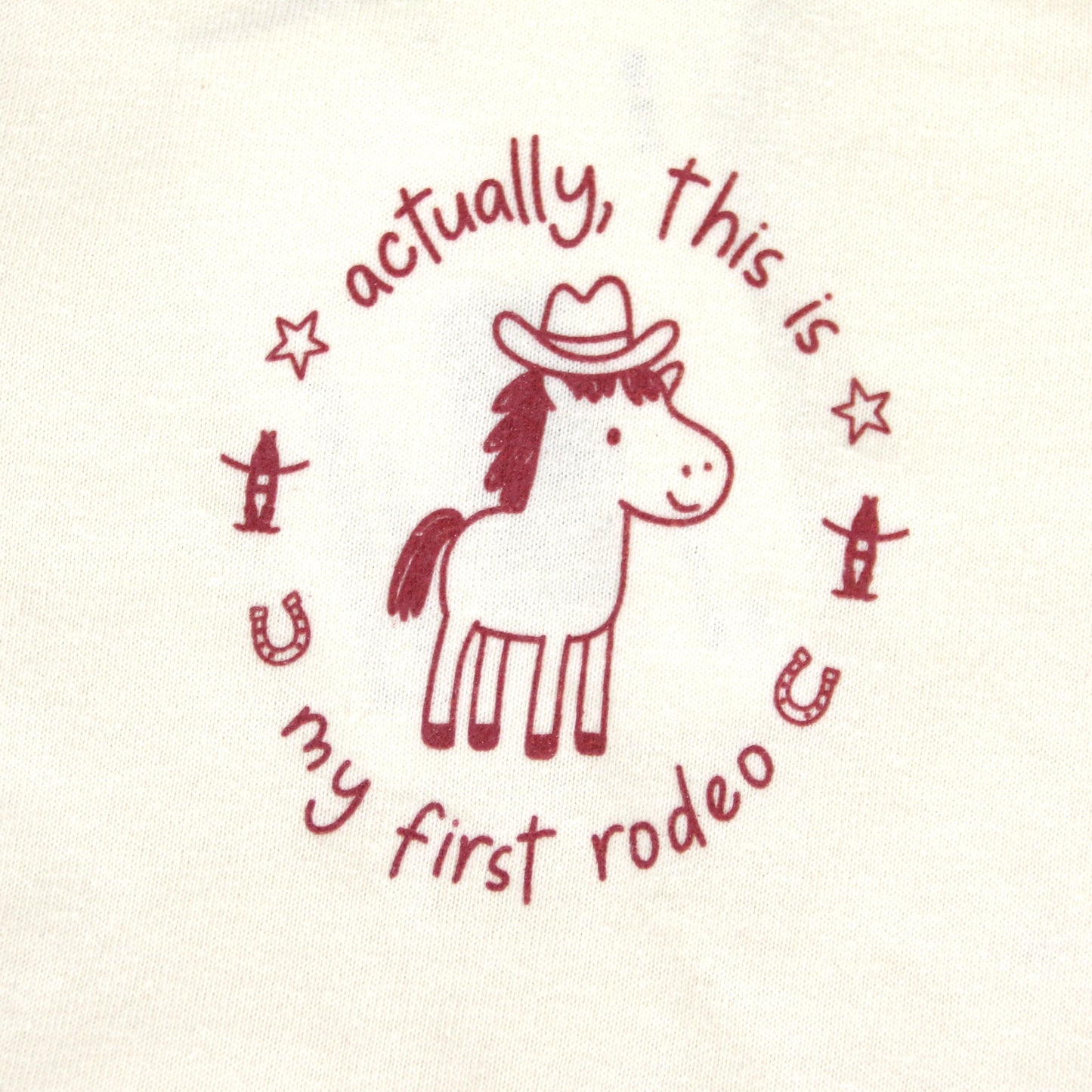 My First Rodeo Onesie