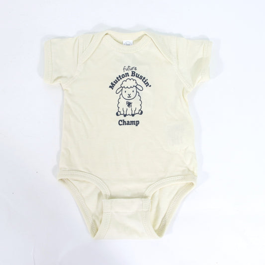 Future Mutton Bustin Onesie