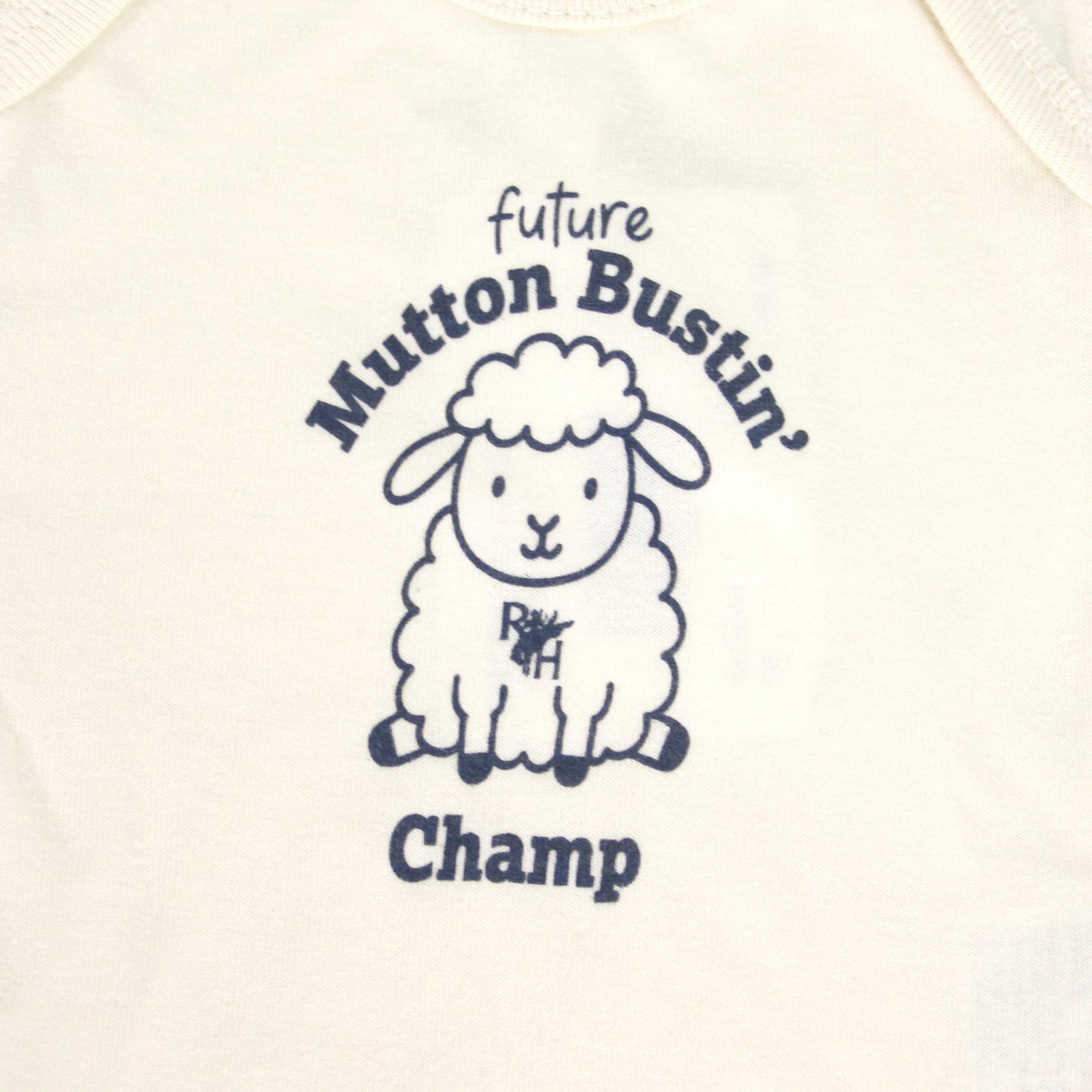 Future Mutton Bustin Onesie
