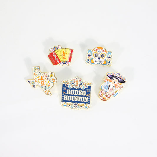 2026 Tejano Pin Set