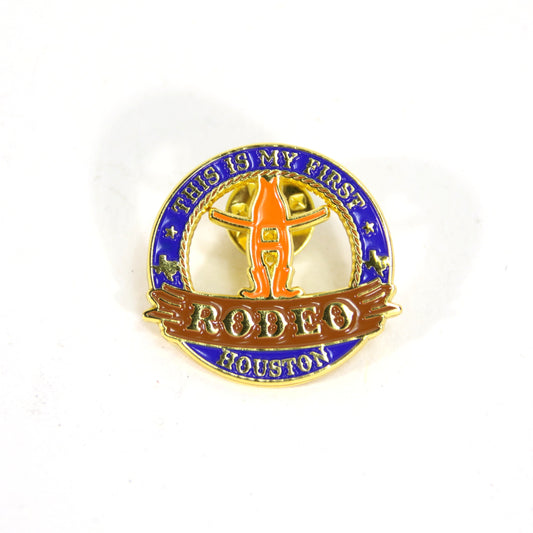 My First Rodeo Pin