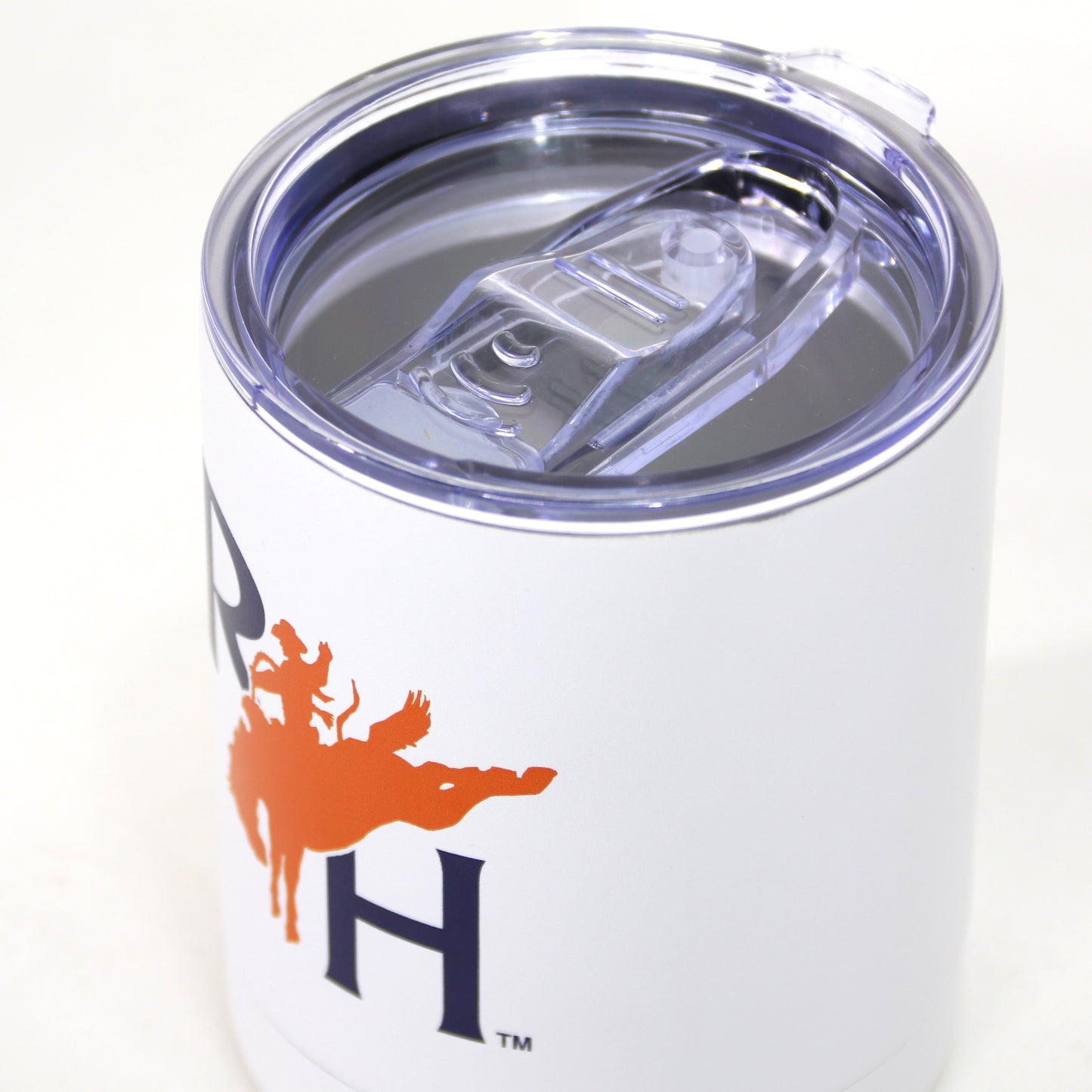 RH Bronc Lowball Tumbler - 10oz White