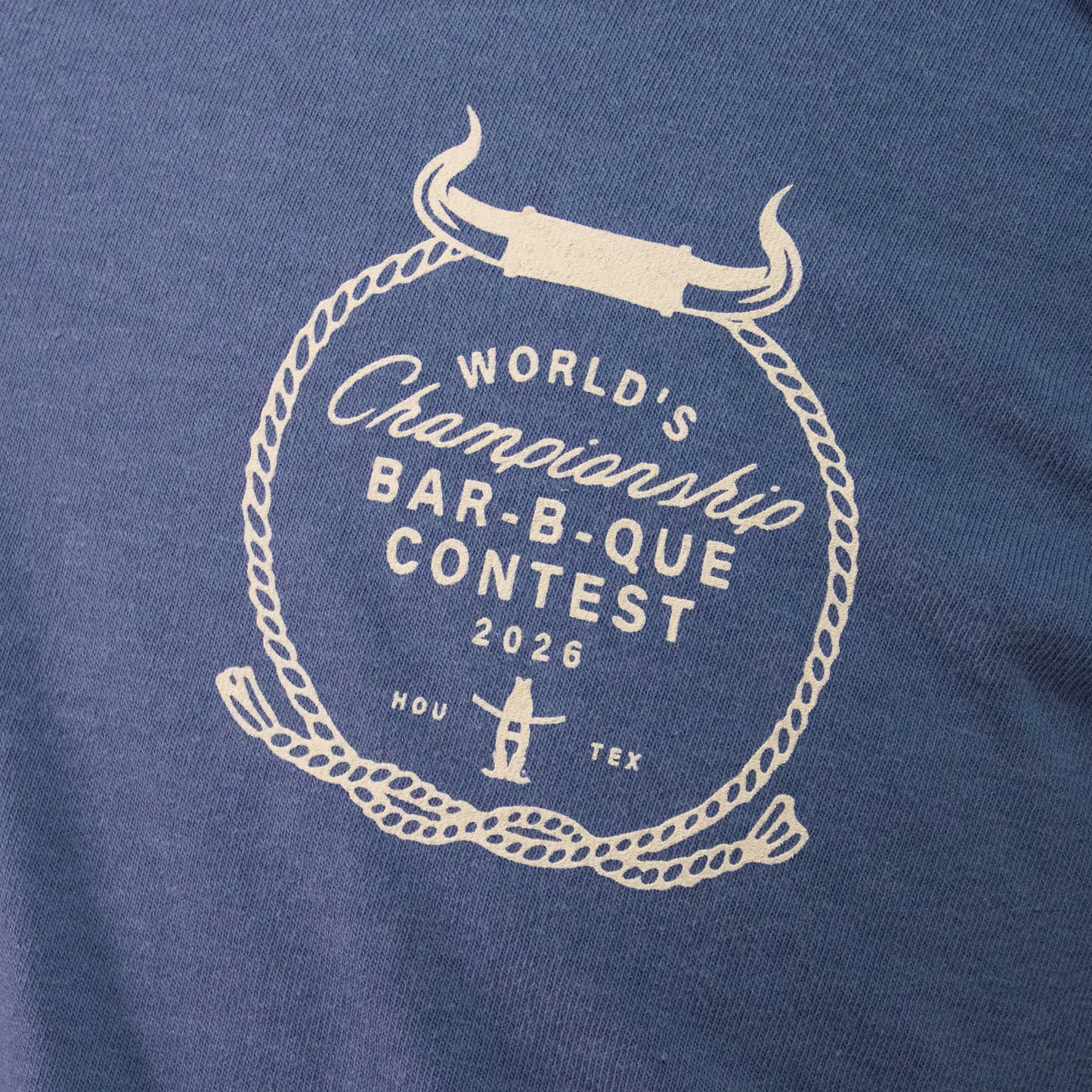 2026 BBQ Tee - Blue