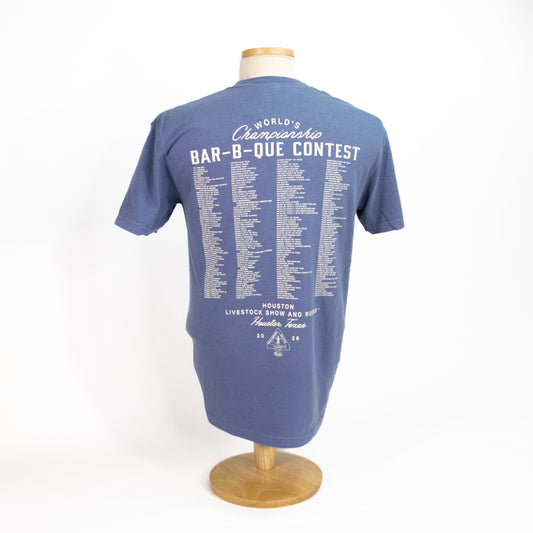 2026 BBQ Tee - Blue