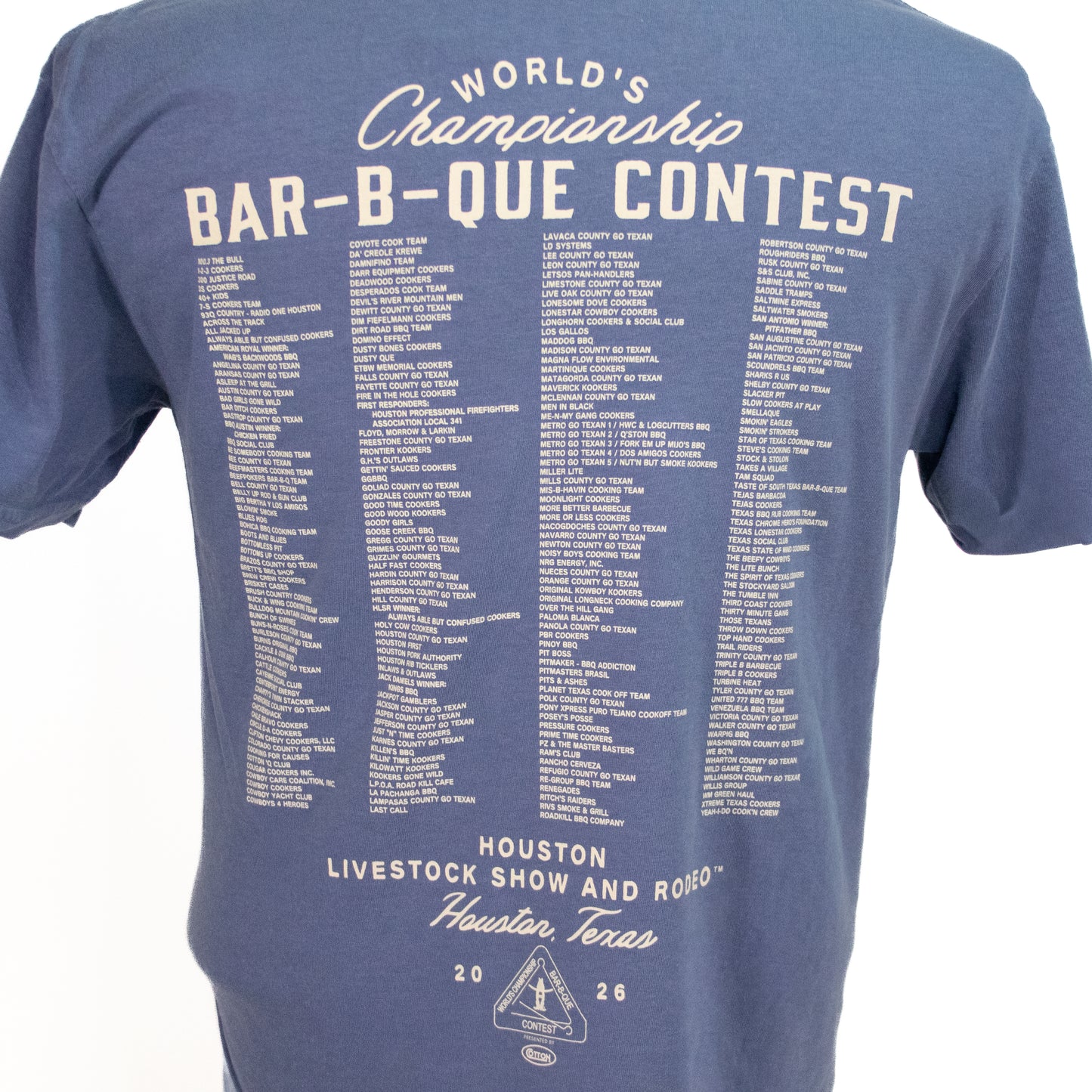 2026 BBQ Tee - Blue
