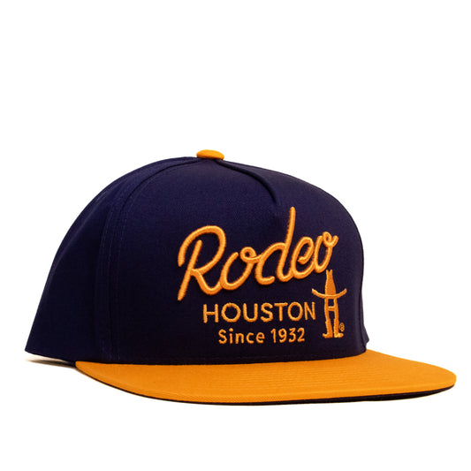 Rodeo Bow-H Orange Bill Hat
