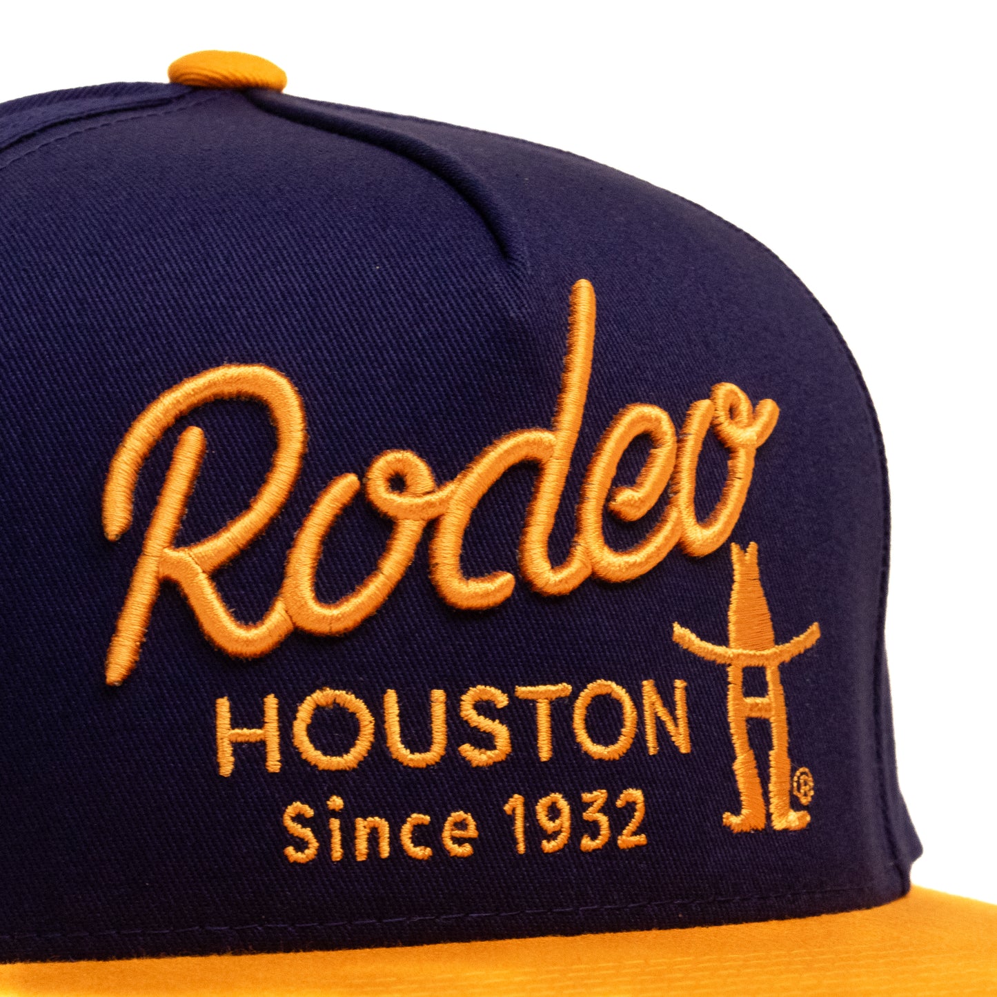 Rodeo Bow-H Orange Bill Hat