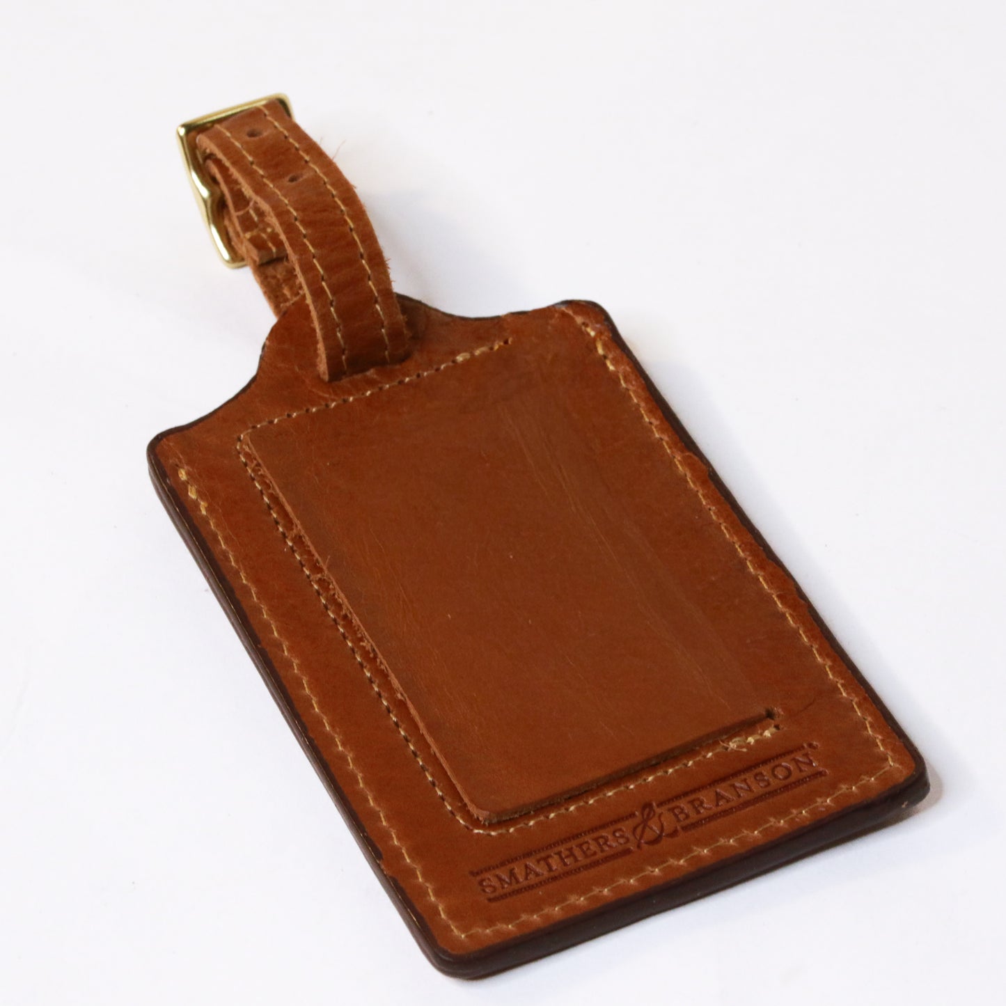 Smathers and Branson Needlepoint Luggage Tag