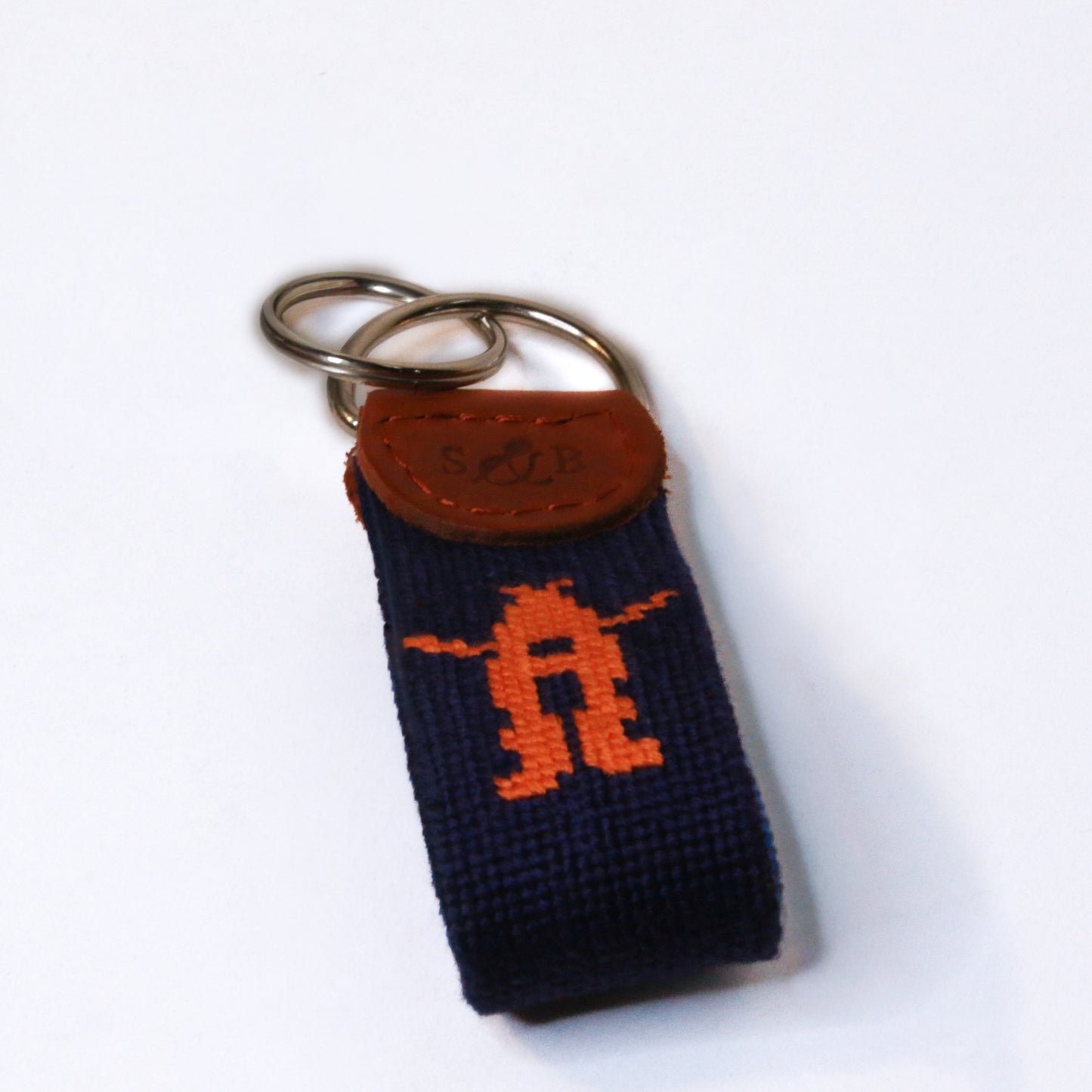 Smathers and Branson Needlepoint Key Fob