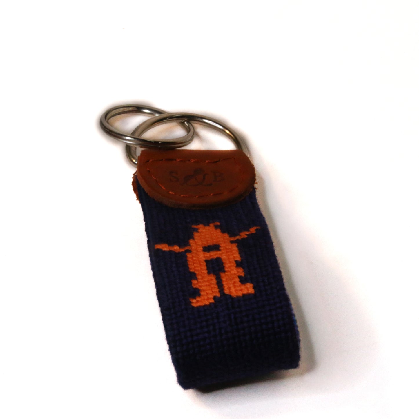 Smathers and Branson Needlepoint Key Fob