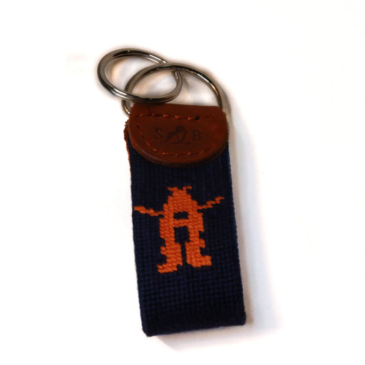 Smathers and Branson Needlepoint Key Fob