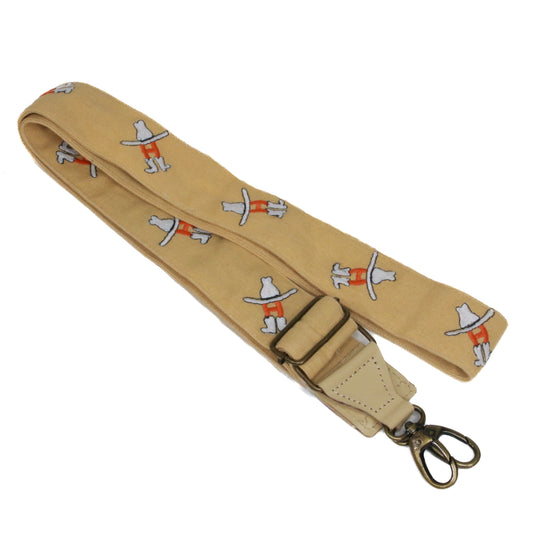 Bow-H Bag Strap - Tan