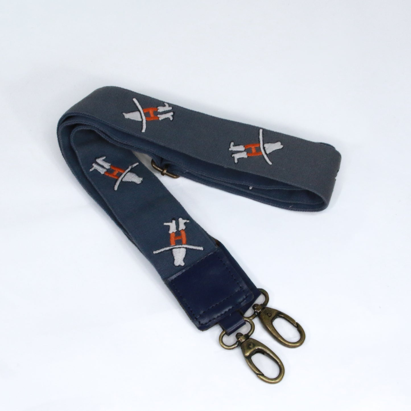 Bow-H Bag Strap - Navy