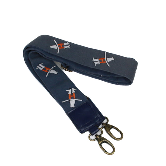 Bow-H Bag Strap - Navy