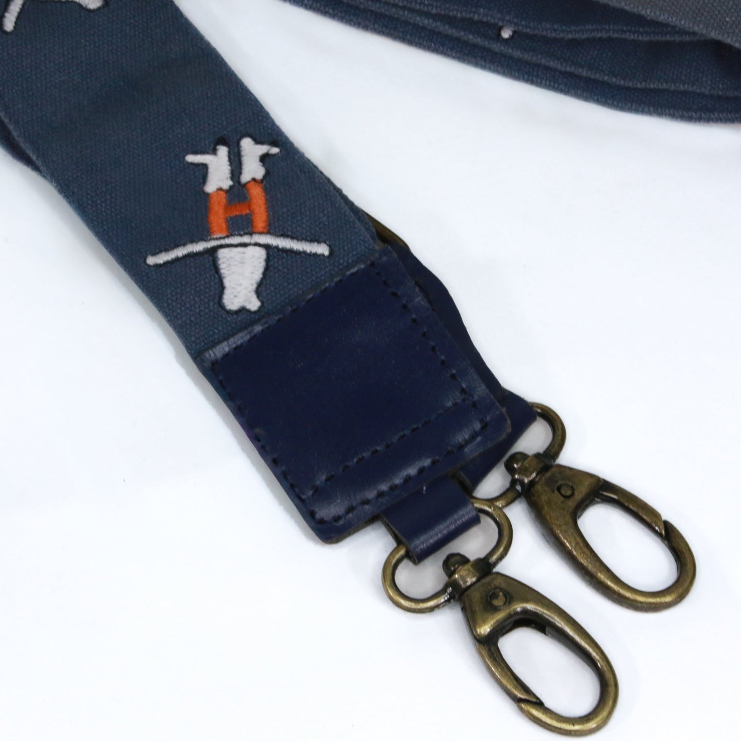 Bow-H Bag Strap - Navy