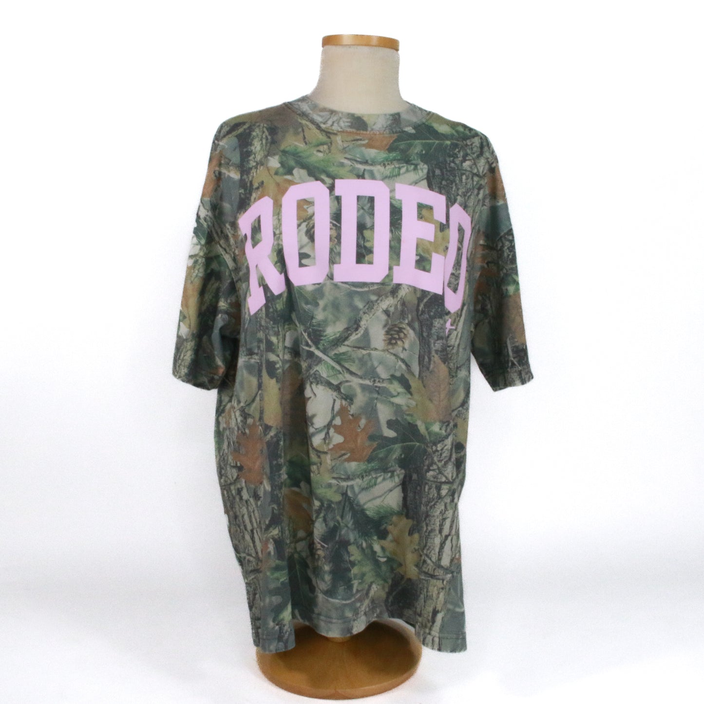 Oversized Rodeo Box Tee - Camo