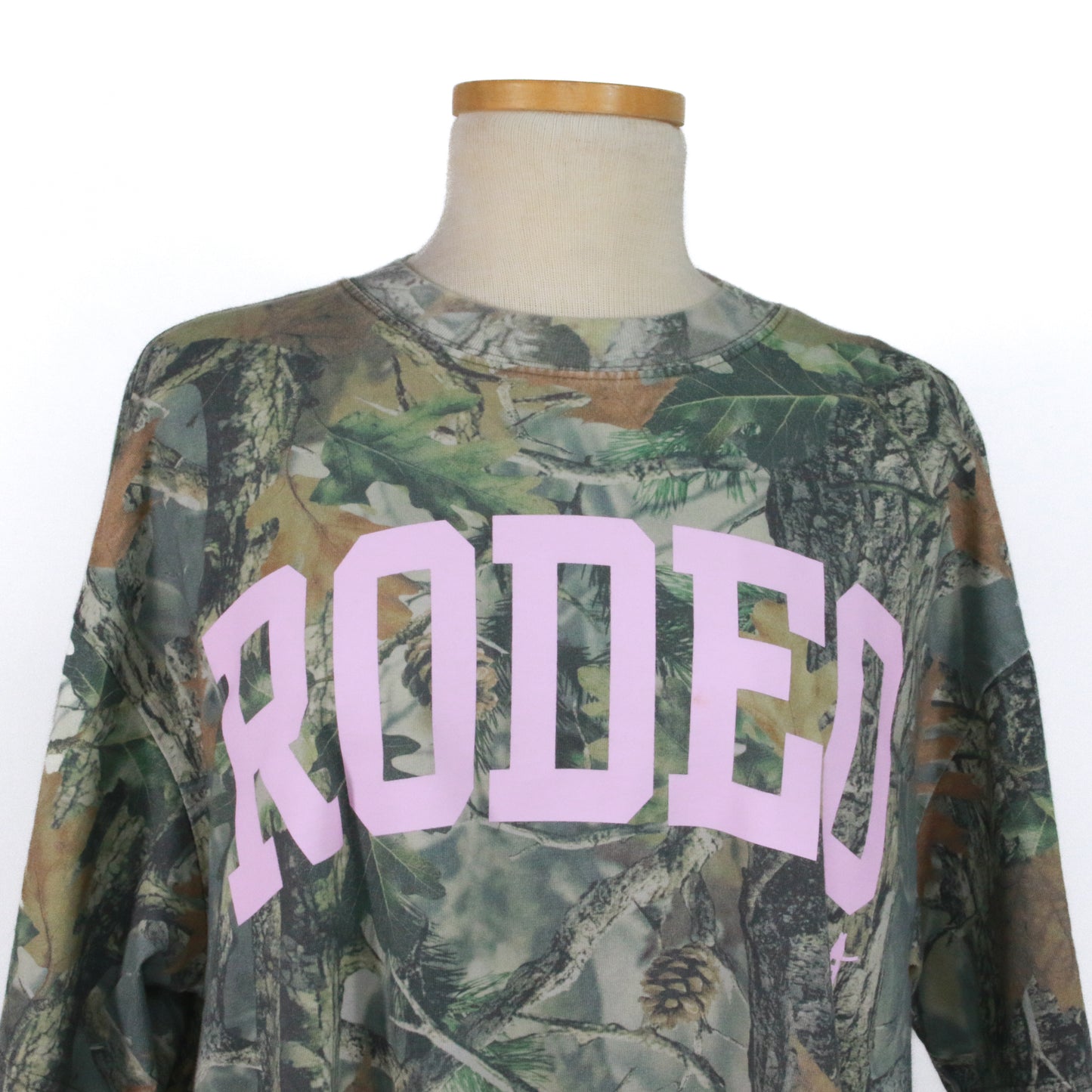 Oversized Rodeo Box Tee - Camo
