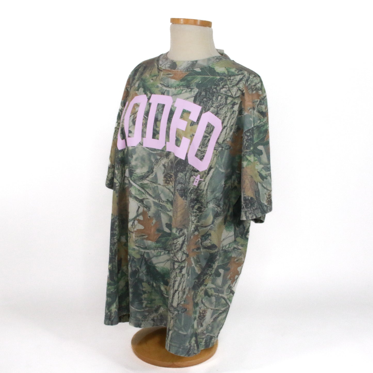 Oversized Rodeo Box Tee - Camo